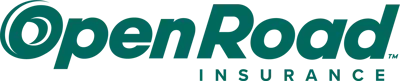 OpenRoad Insurance logo in teal green.