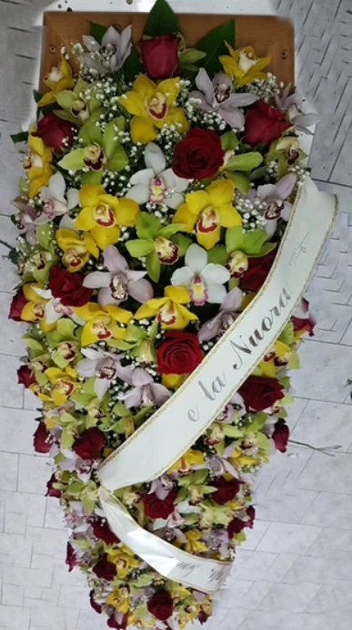 fiori con fascia personalizzata