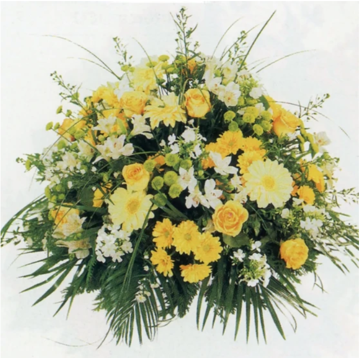 composizione fiori gialli