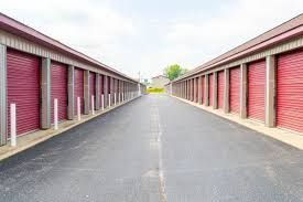 Drive-up storage units at Plainwell Self Storage on M-89 in Plainwell, MI