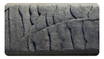 Slate curbing
