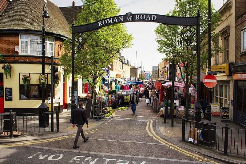 Commercial office cleaning team working in Mile End London