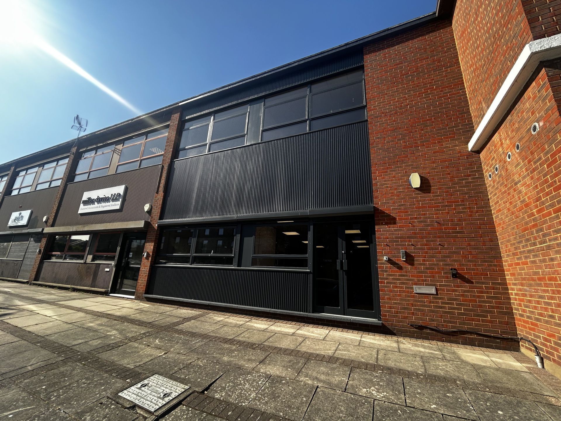 Modern office building in Sydenham South East London