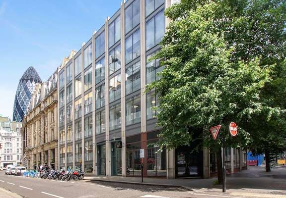 Modern office space maintained by office cleaning company in Wapping London