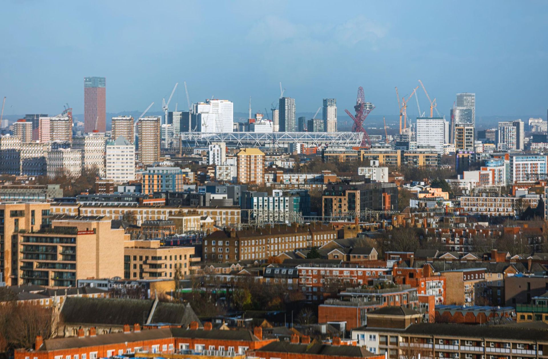 Professional office cleaning team working in modern West Ham office
