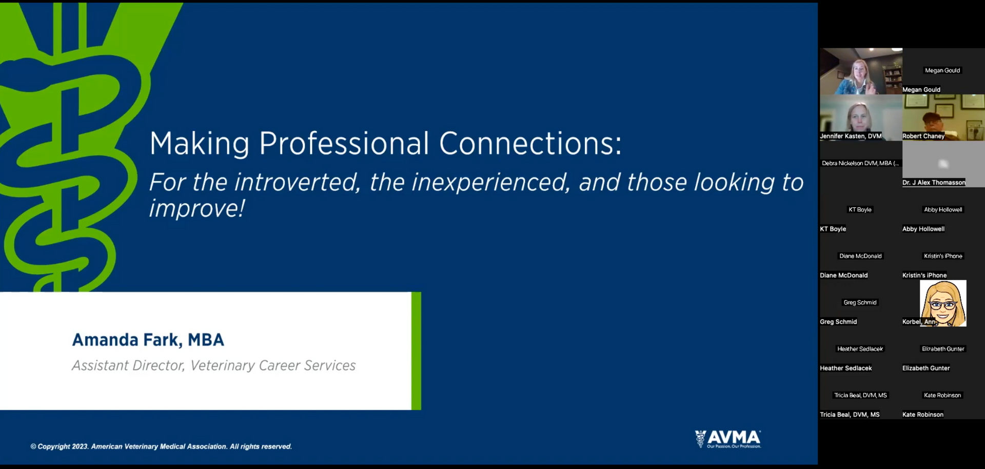 Making Professional Connections webinar thumbnail Making Professional Connections webinar thumbnail