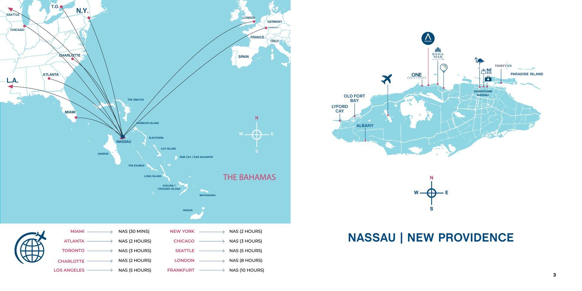Bond vacations properties locations in Nassau Bahamas