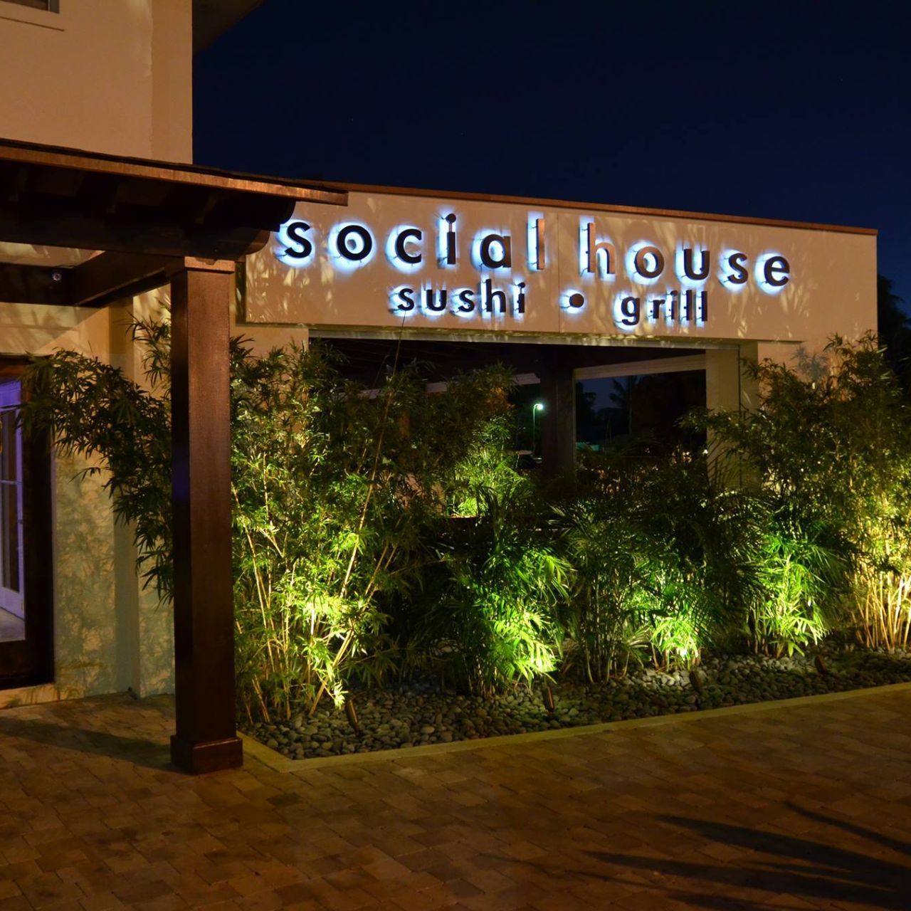 Social House Sushi Grill take-out option in Nassau, The Bahamas