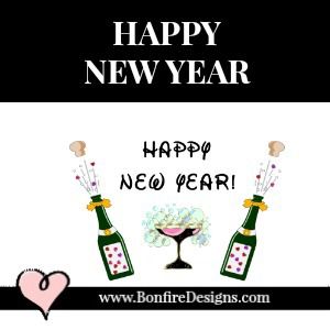 New Years Champagne Party Gifts