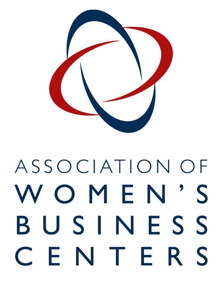 The logo for the association of women 's business centers
