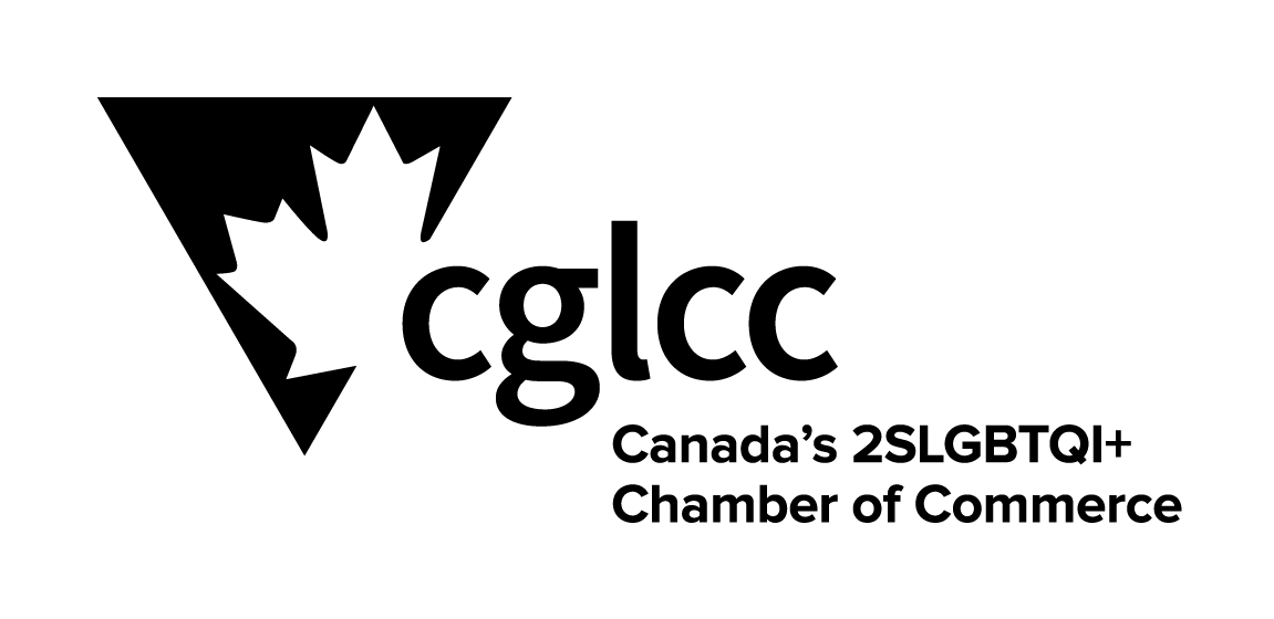 The logo for canada 's 2slgbtqi + chamber of commerce