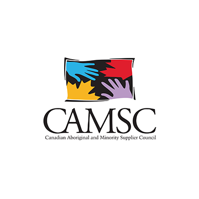 The logo for the canadian aboriginal and minority supplier council