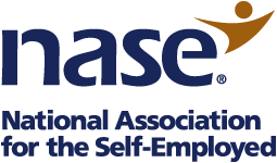 The logo for the national association for the self-employed