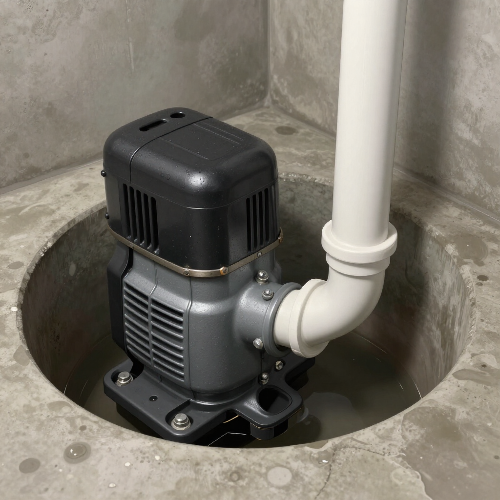 Image of a sump pump.