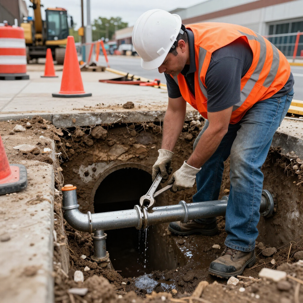sewer repair in Castle Rock, CO by local professional plumbers.