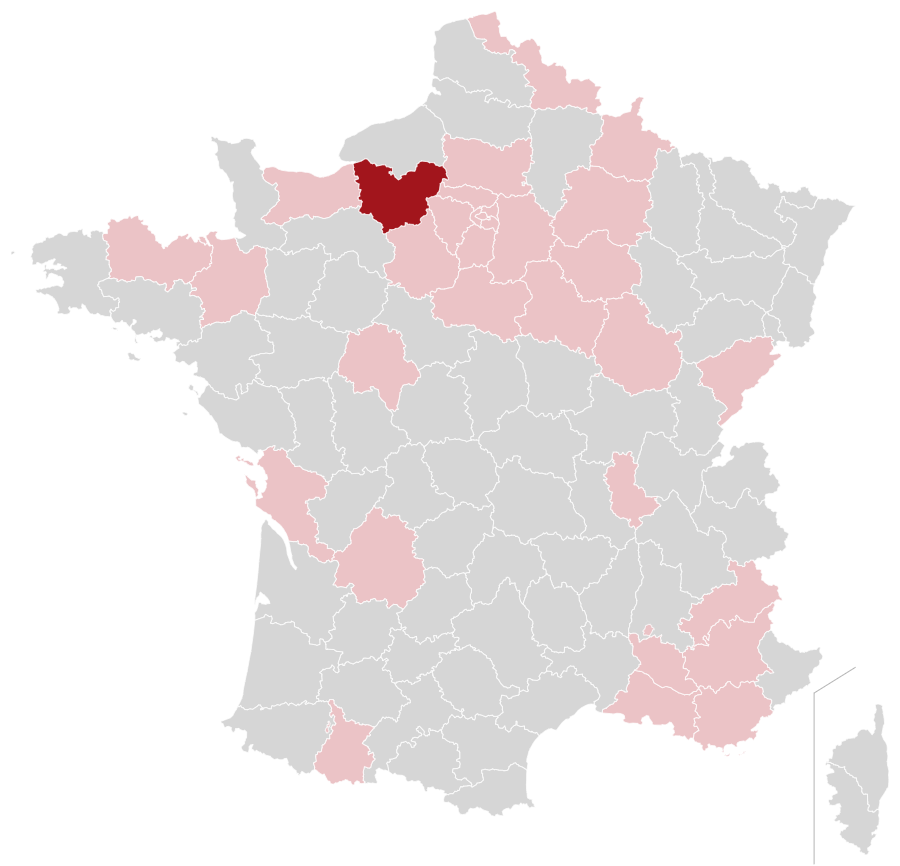 Carte de l'agence NGAN Eure