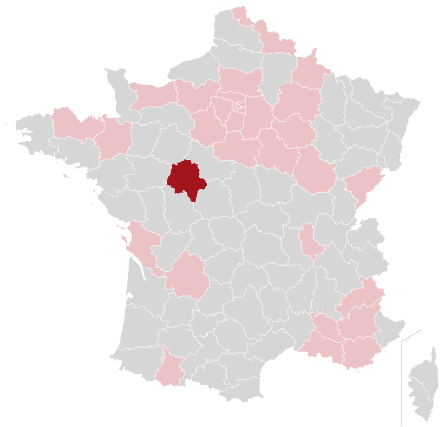 Carte de l'agence NGAN Indre-et-Loire