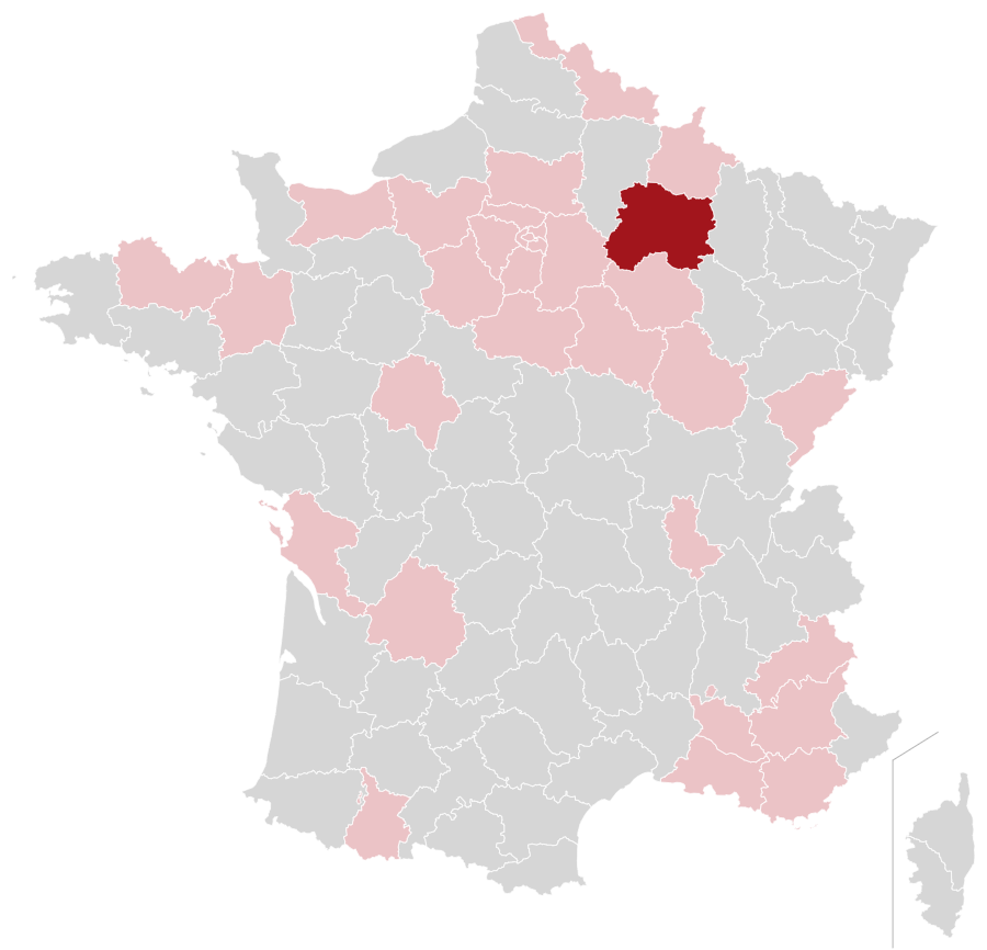 Carte de l'agence NGAN Marne