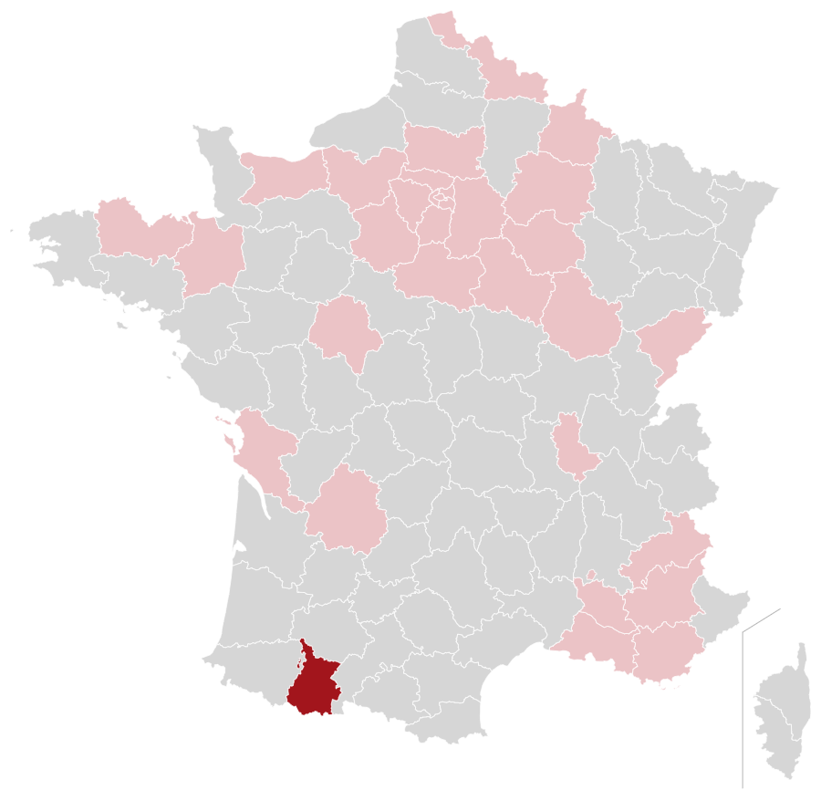 Carte de l'agence NGAN Hautes-Pyrénées