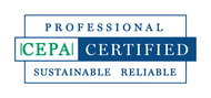 Logo CEPA Certified — certification européenne EN 16636