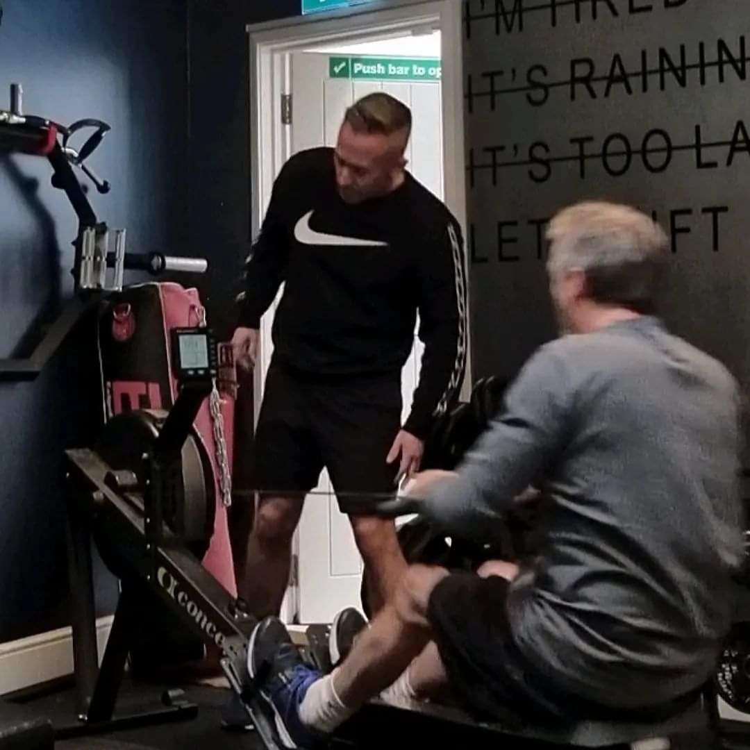 personal training client