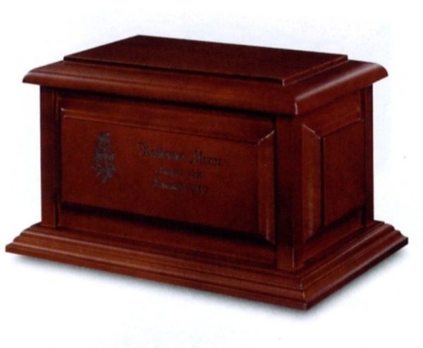 A wooden box with the word williams on it