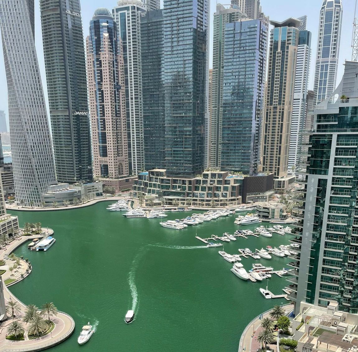 Aerial view of Brickell, Miami Beach, and Sunny Isles — top locations for leasing condos along Florida’s east coast.