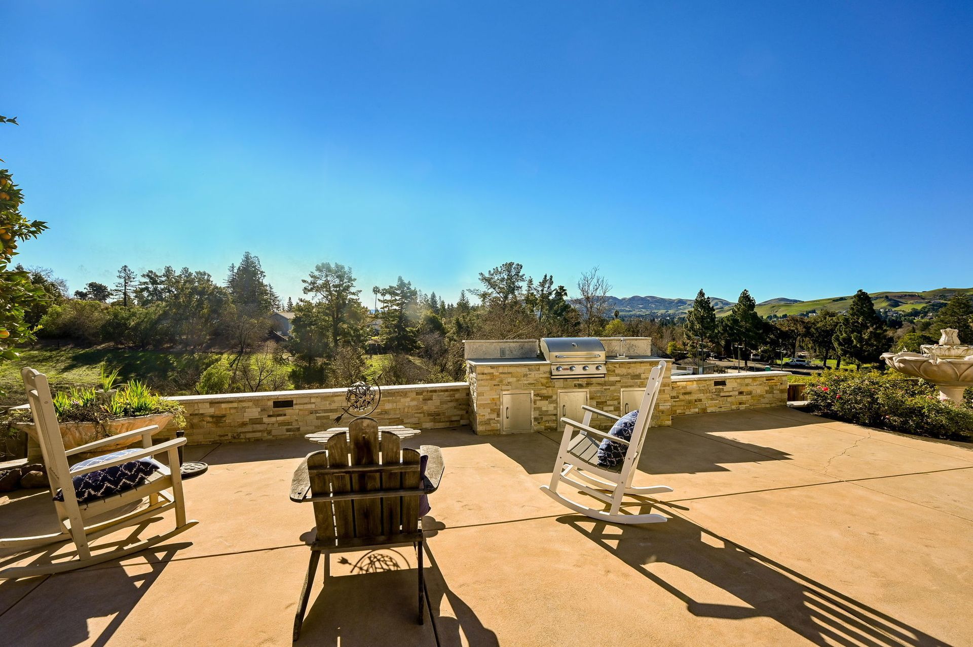 Danville Crest neighborhood homes in the Greenbrook hills with valley views near Osage Park.