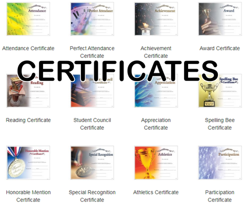 Certificate in reading — Easley, SC — TU Engraving & Awards Certificate in reading — Easley, SC — TU Engraving & Awards