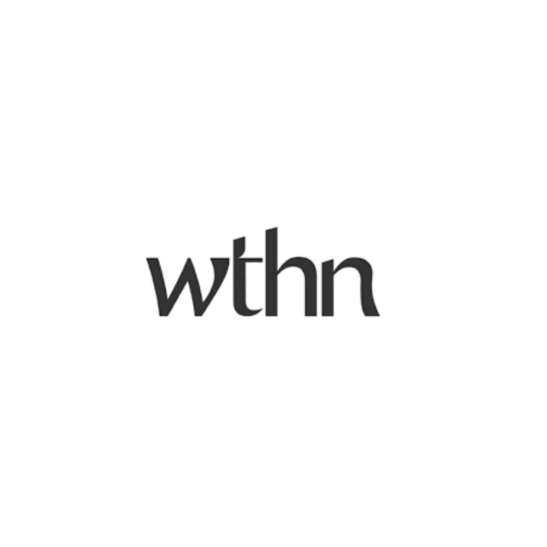 WTHN logo in a dark gray serif font on a white background.