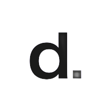 The word deel is written in black on a white background.