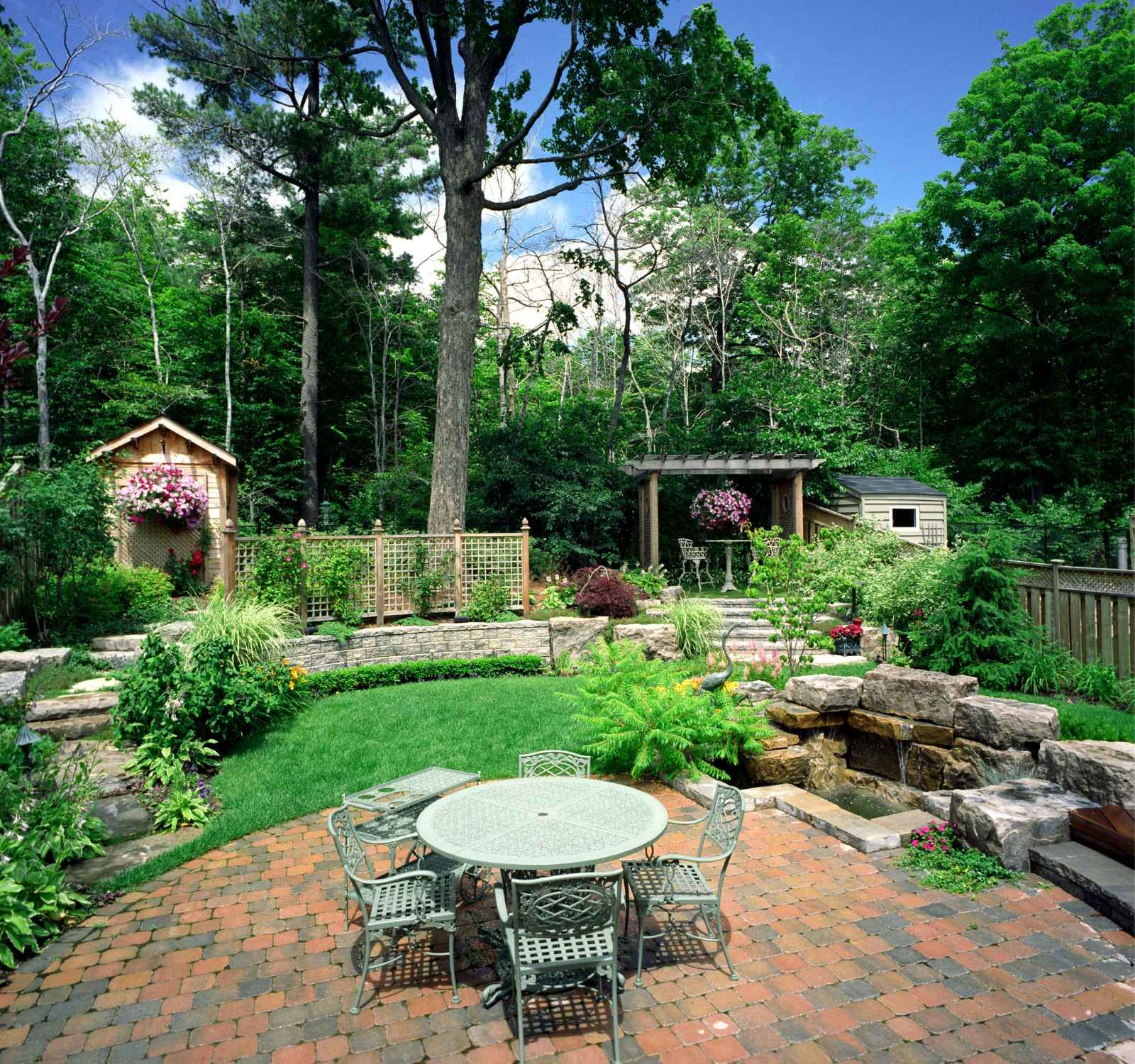informal garden