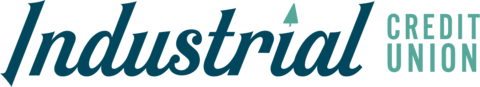 Industrial Credit Union logo in teal.