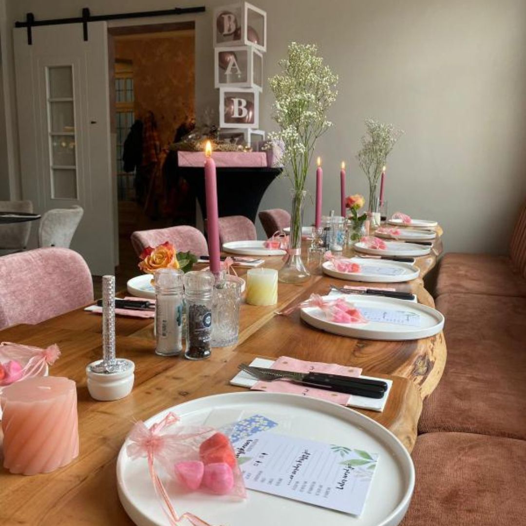 Babyshower of gender reveal in de Krimpenerwaard