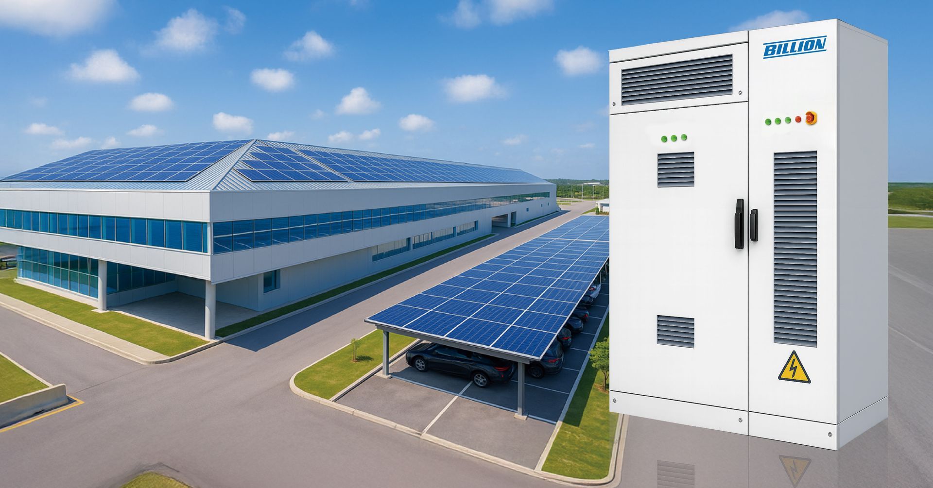 産業用一体型蓄電池システム | ビリオン電機