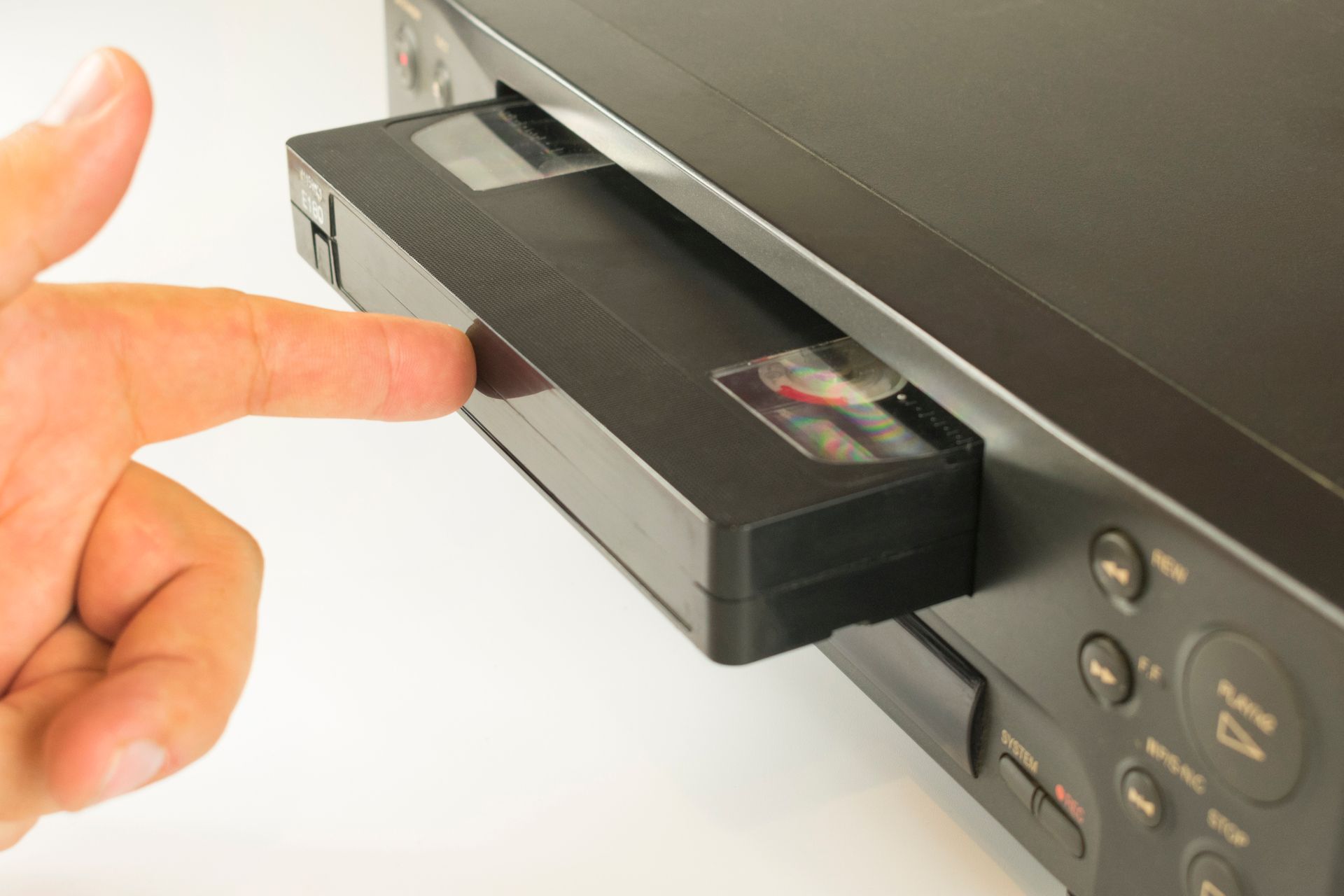 VHS e videoregistratore