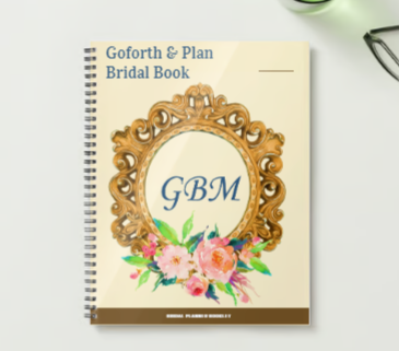 West Virginia Wedding Planner Wedding Planning Book called Goforth & Plan Bridal Planners front cover of the book.