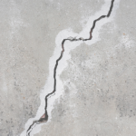 crack in wall