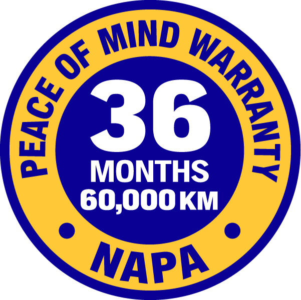 Napa 36 Months Warranty - JP's Garage