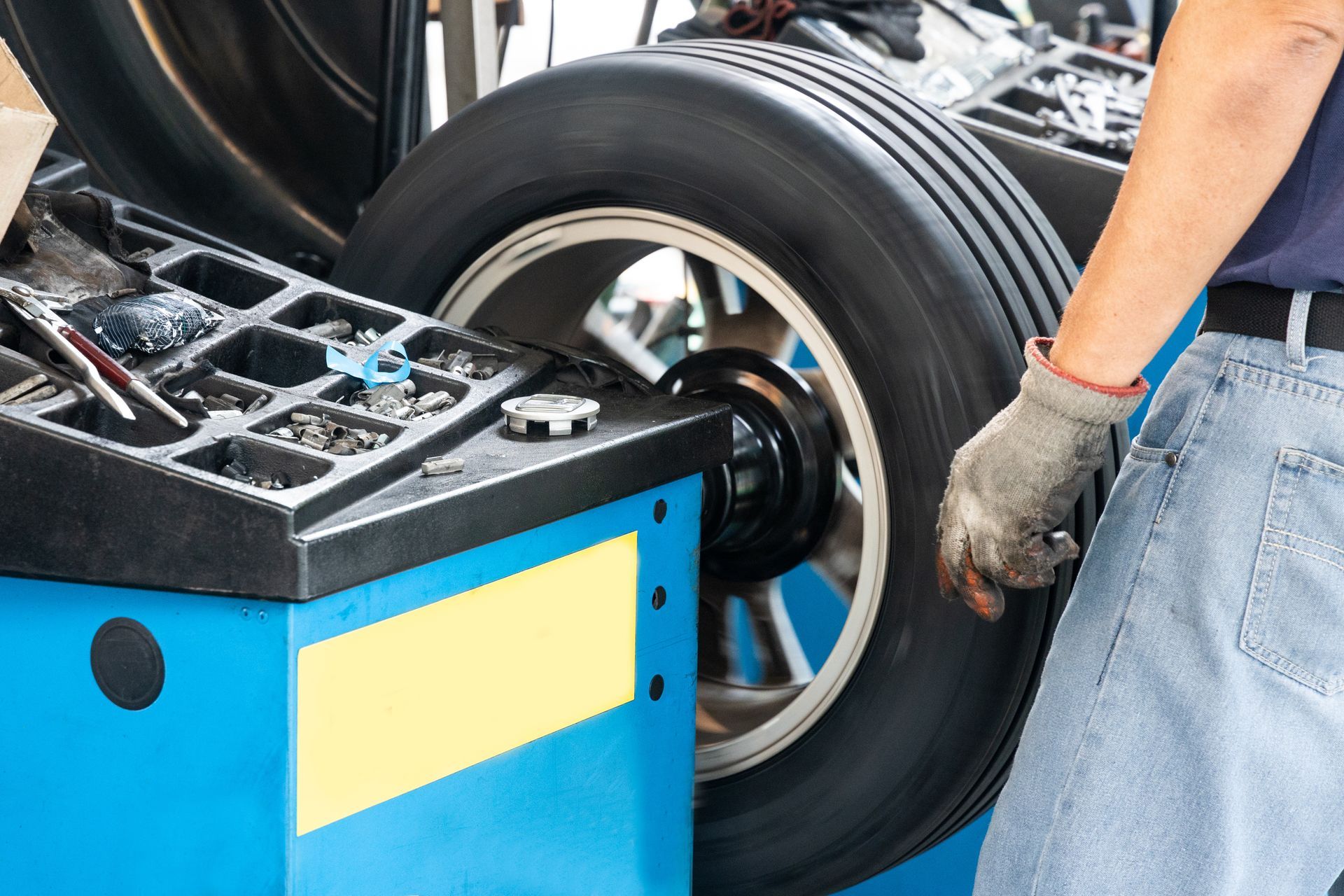 Why Are Wheel Weights Needed Even When Balancing Brand-New Tires? | JP's Garage