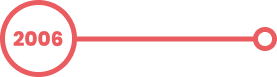 Timeline: 2006 marked with a red circle. A horizontal line leads to an open circle.