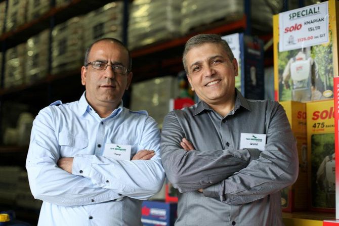 Tony and Walid — Kemps Creek, NSW — T&W Greenhouse Supplies