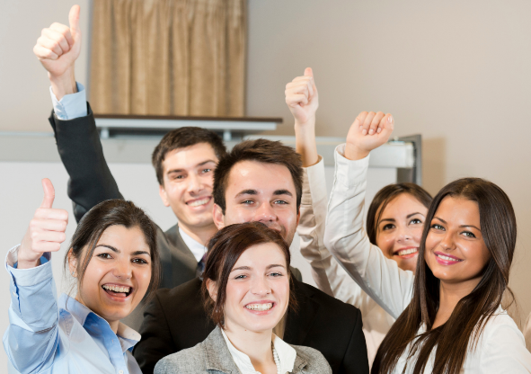 Happy workplace
