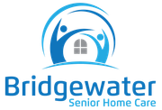 Bridgewater Senior Home Care logo with blue figures and a house icon