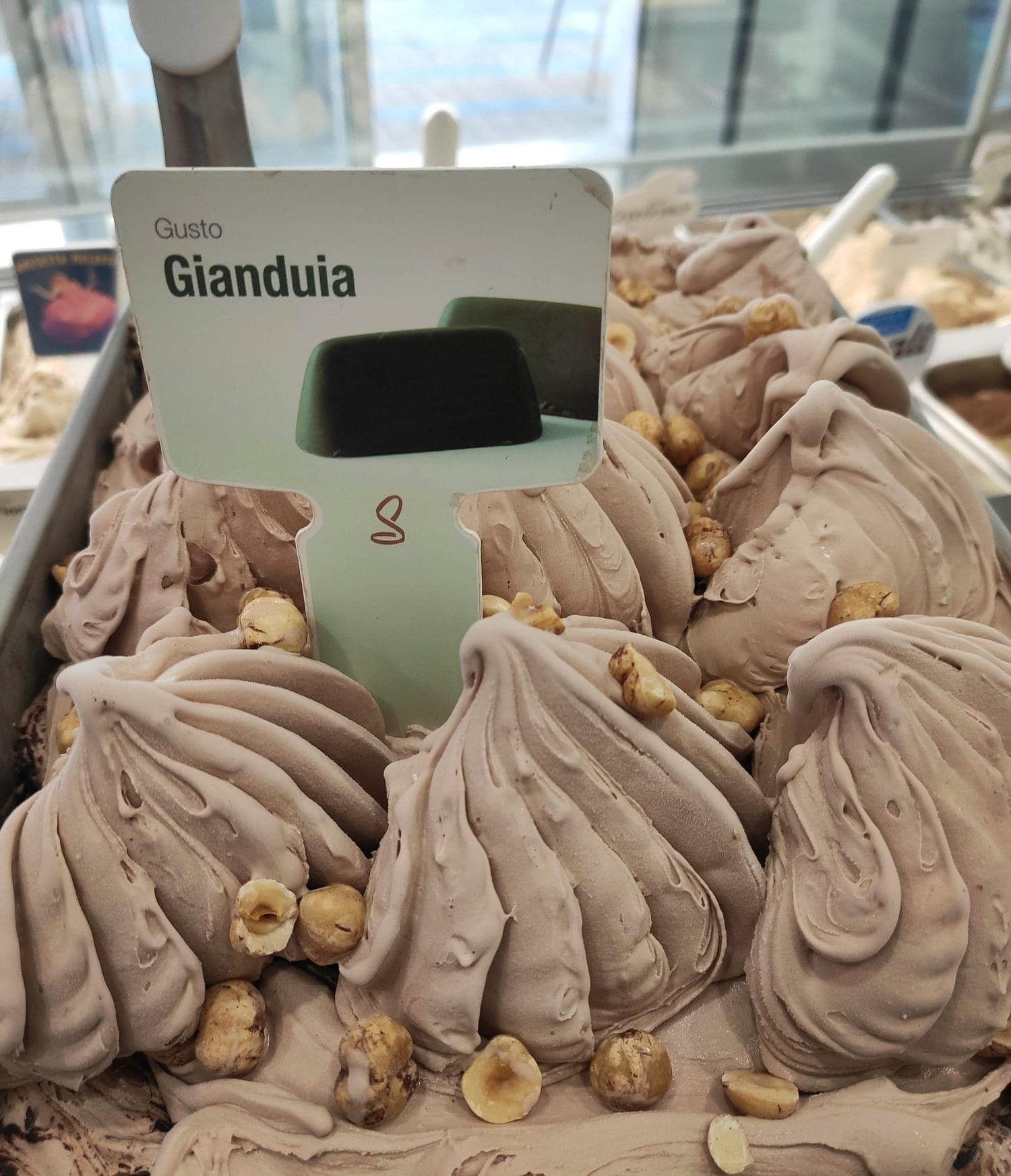 gelato gusto gianduia