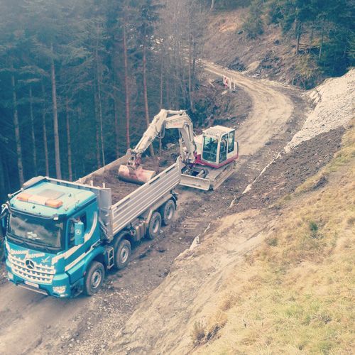 Transport von Erde