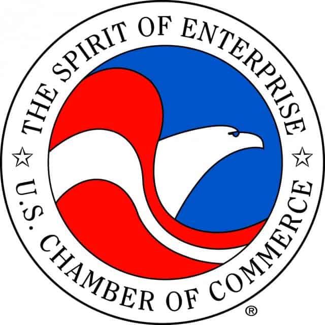 The logo for the u.s. chamber of commerce