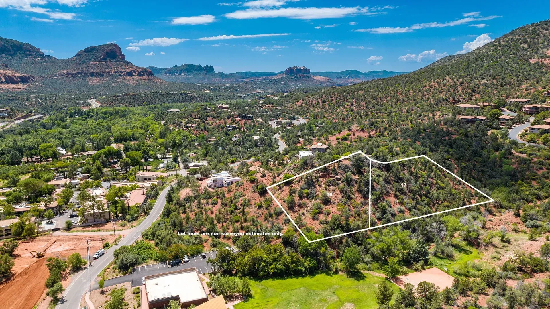 Aerial Lot Lines 16-17