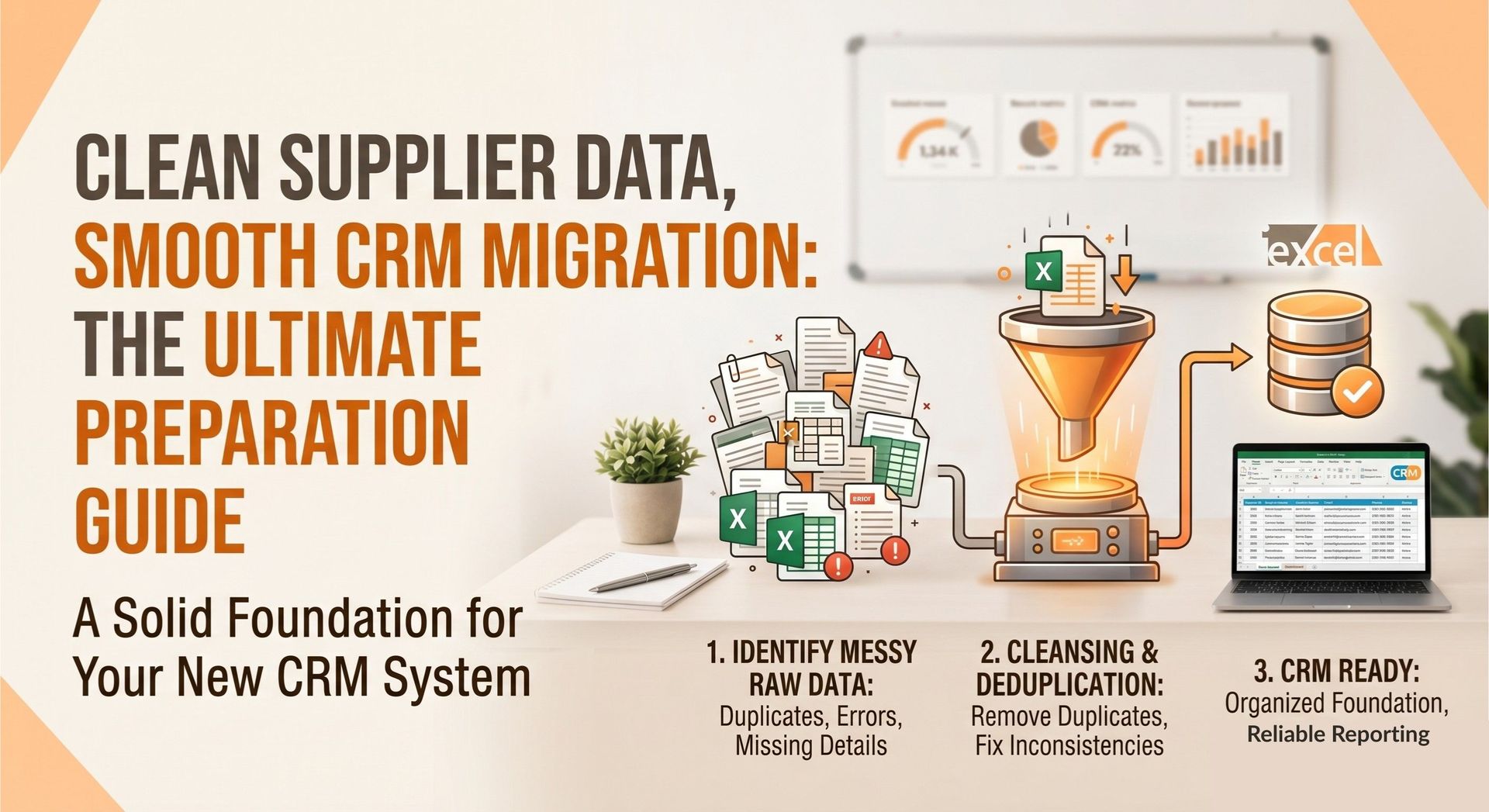 Cleaning Supplier Data Before a CRM Migration