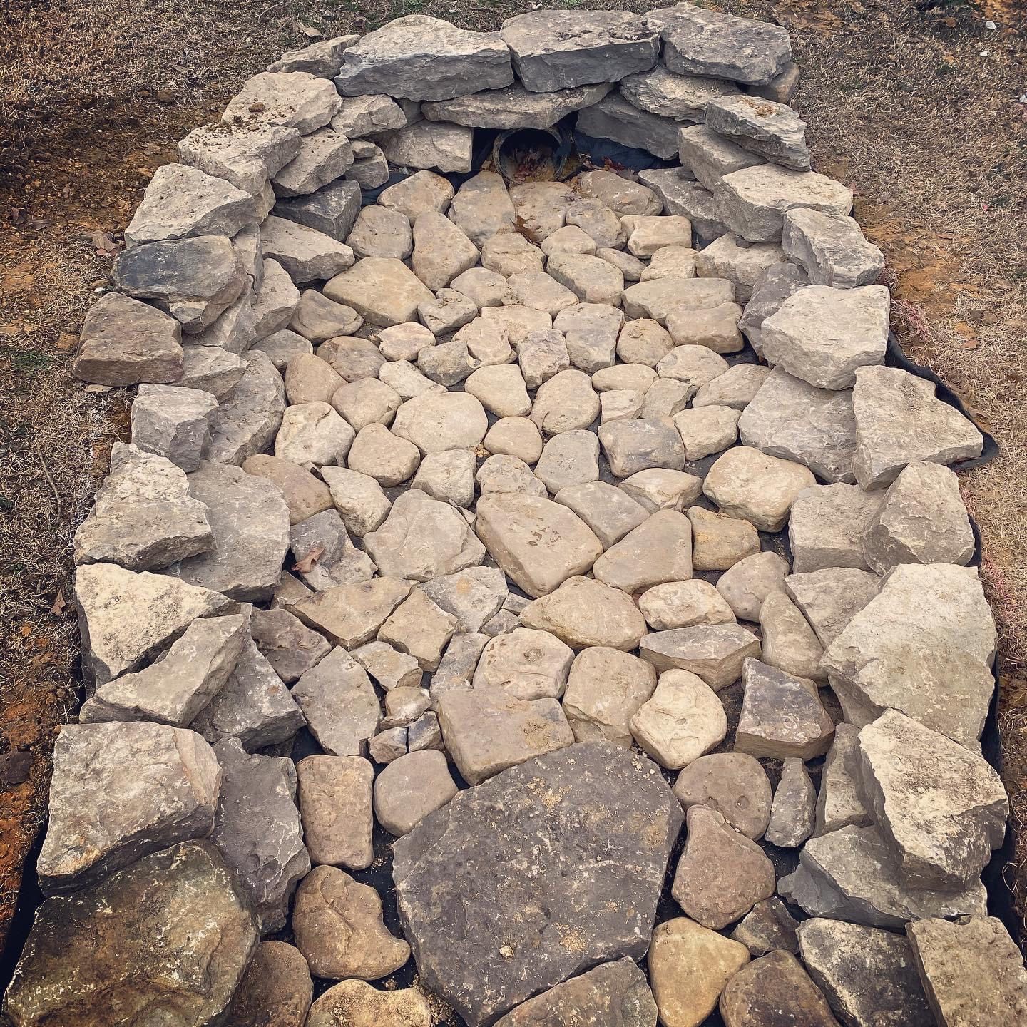 Dry Creek Beds River Rock in Tupelo, MS